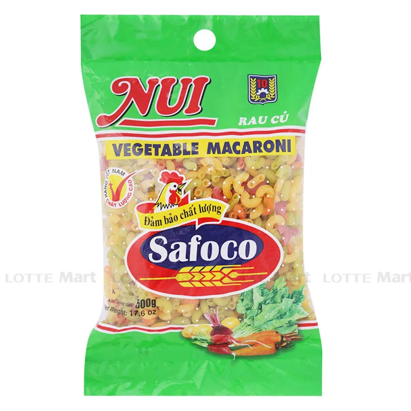 Nui Rau Củ Safoco Chữ C Gói 500g