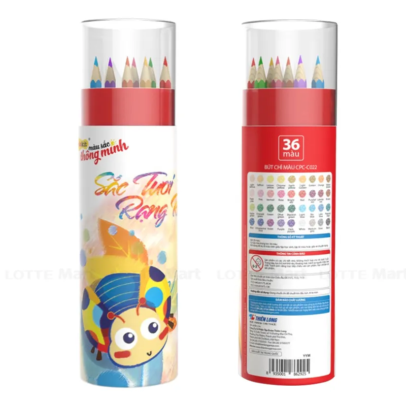 Bút Chì Màu Thiên Long CPC-C021 Hộp 24 Màu