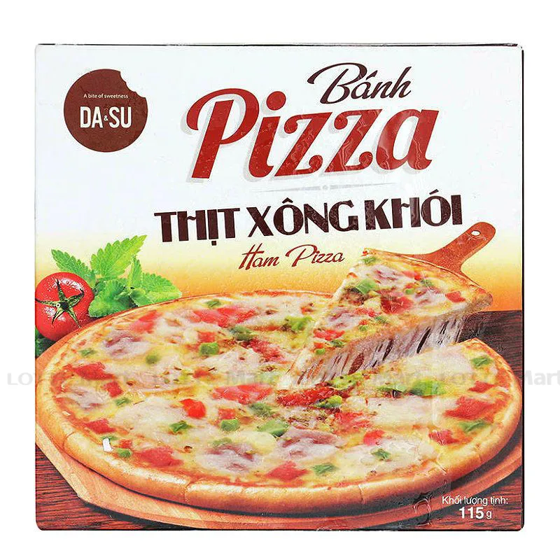 Pizza Mini Thịt Xông Khói Dasumy 115G