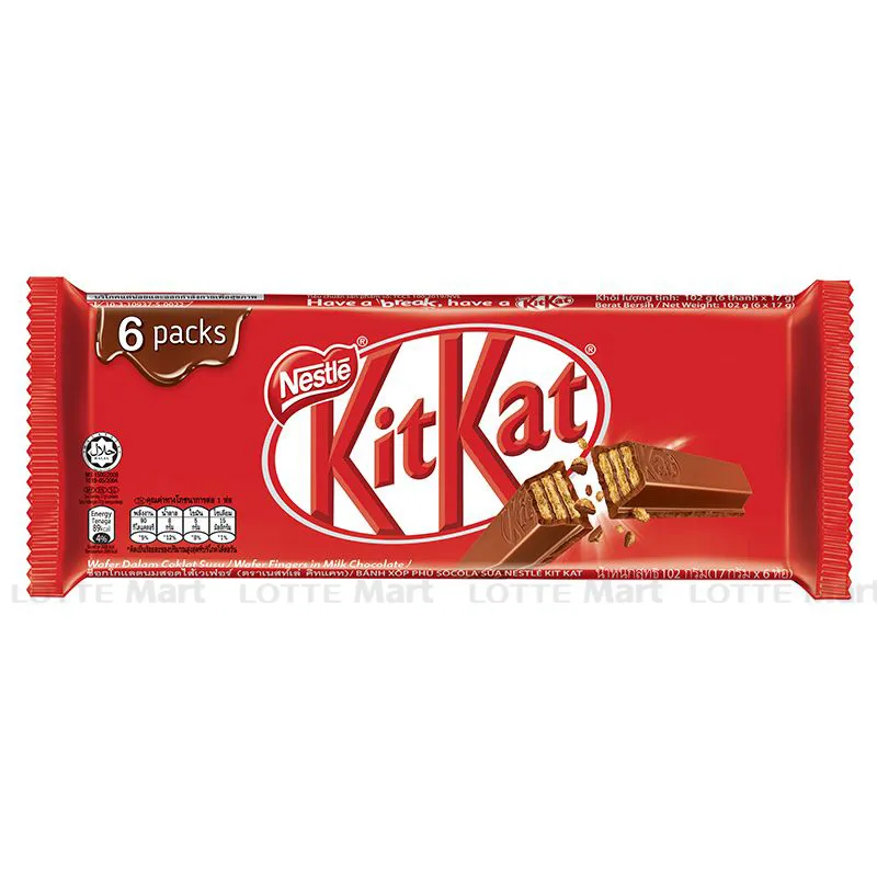 Socola Kitkat 17G x 6 Thanh
